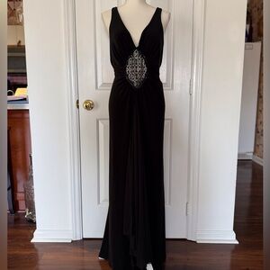 “JOSEPH RIBKOFF” Vintage Bedazzled Evening Gown